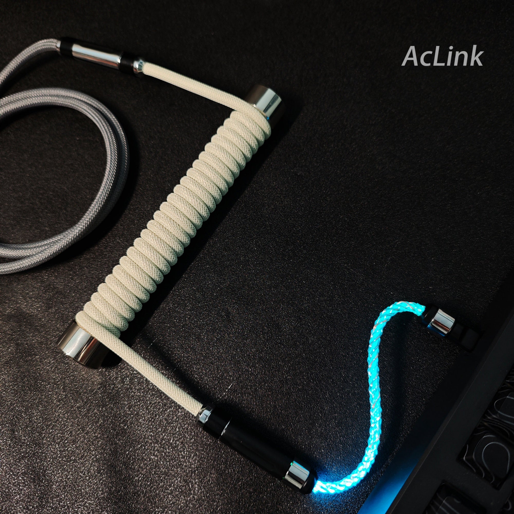 Coiled Aviation Cable Kit