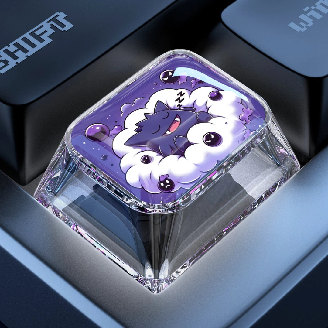 Gengar Alt 1.25U Epoxy Resin Artisan Keycap