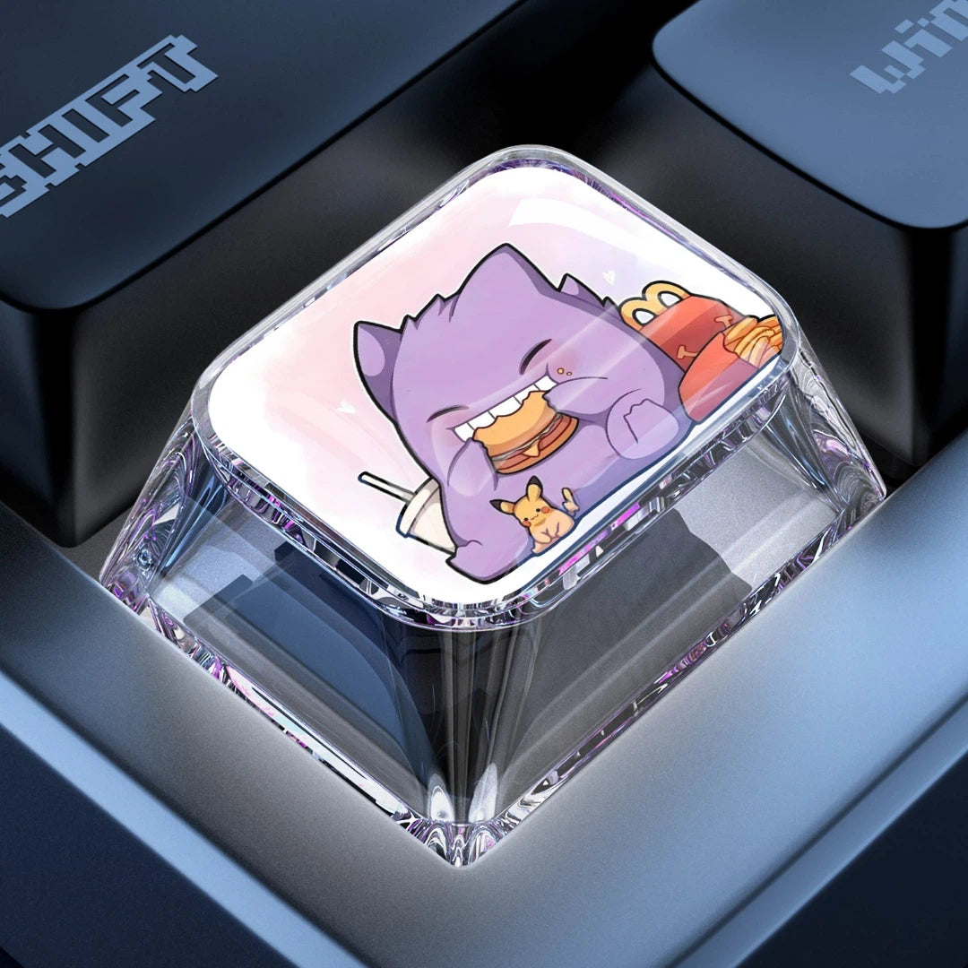 Gengar Alt 1.25U Epoxy Resin Artisan Keycap