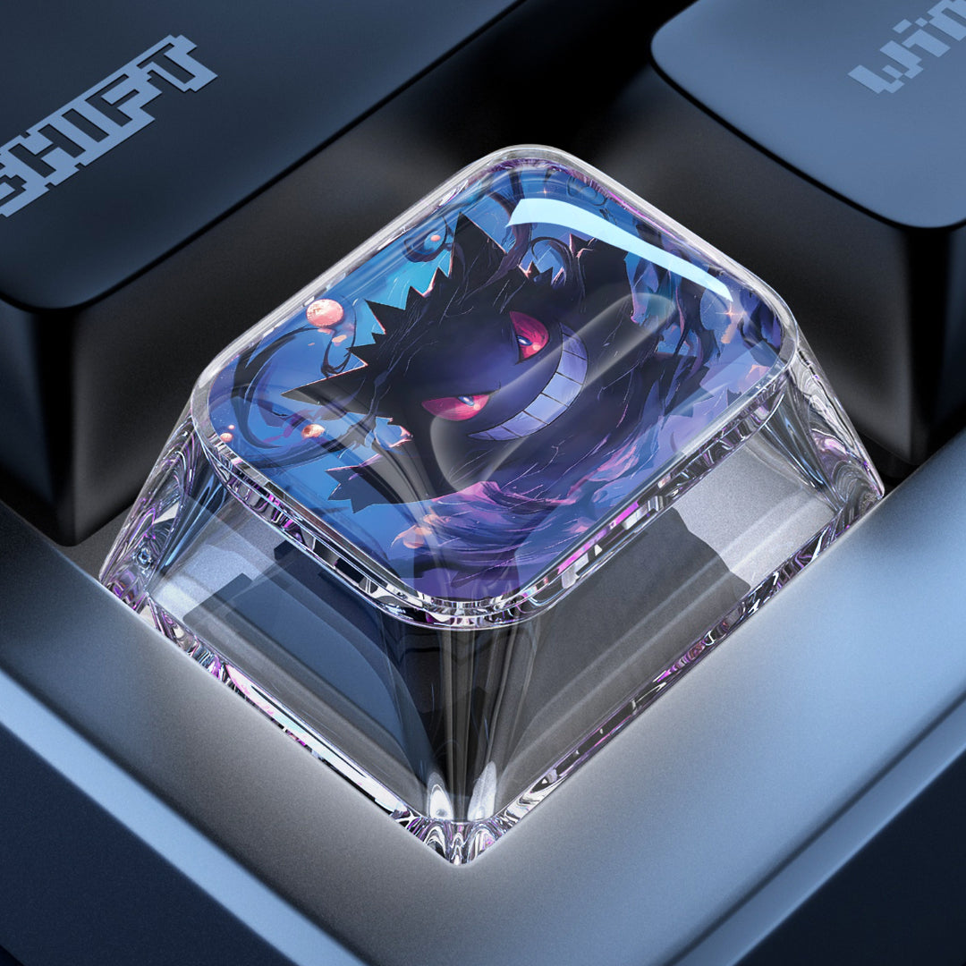 Gengar Alt 1.25U Epoxy Resin Artisan Keycap