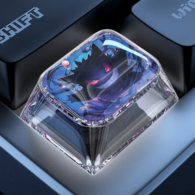 Gengar Alt 1.25U Epoxy Resin Artisan Keycap
