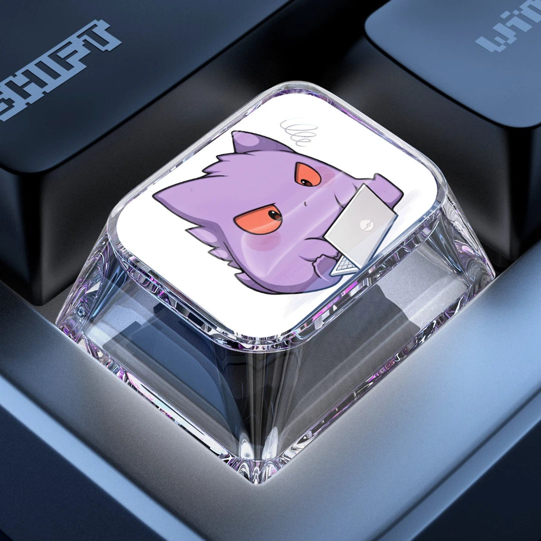 Gengar Alt 1.25U Epoxy Resin Artisan Keycap