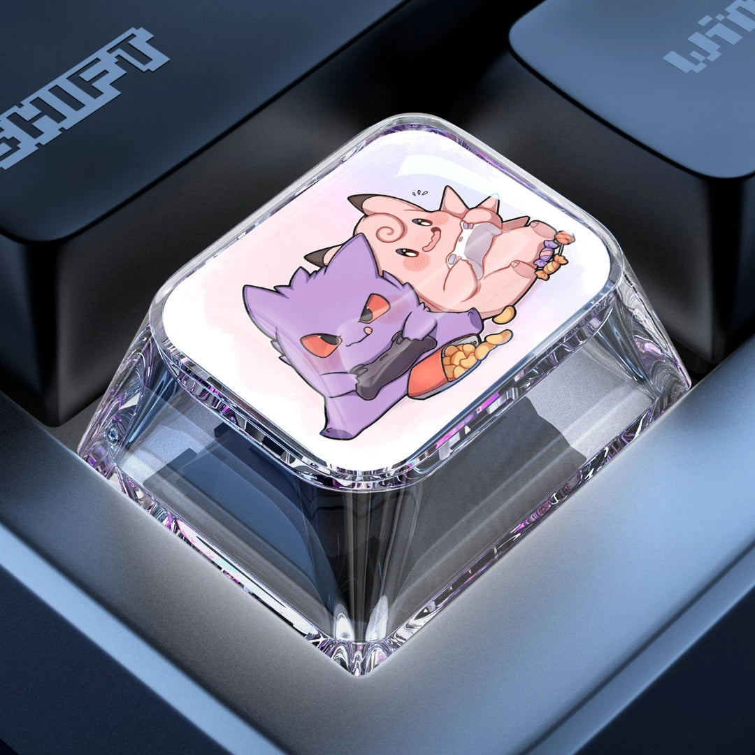 Gengar Alt 1.25U Epoxy Resin Artisan Keycap