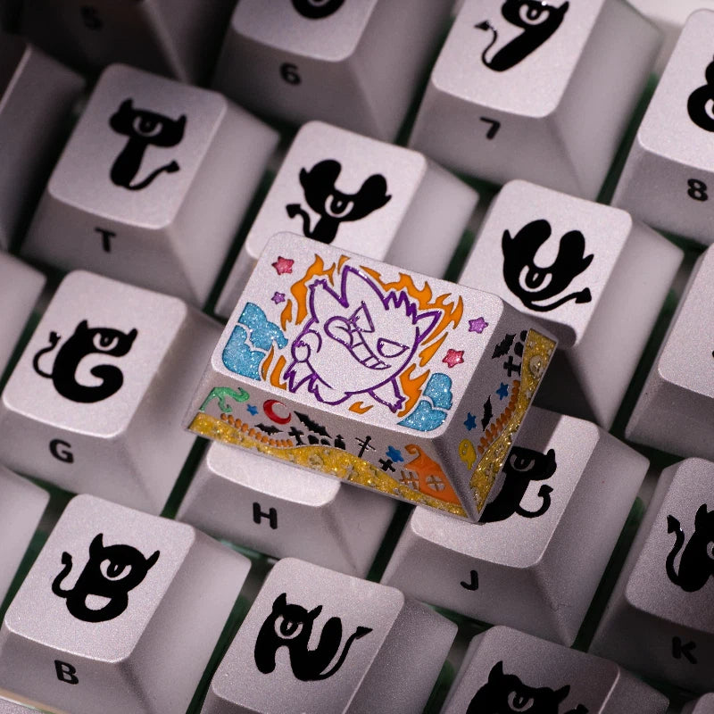 Gengar Enamel Keycap