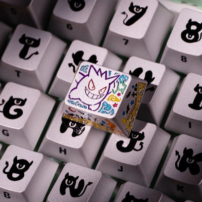 Gengar Enamel Keycap