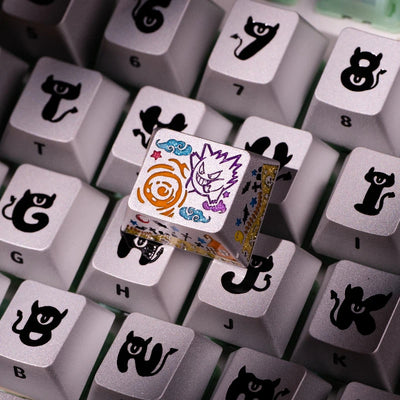 Gengar Enamel Keycap
