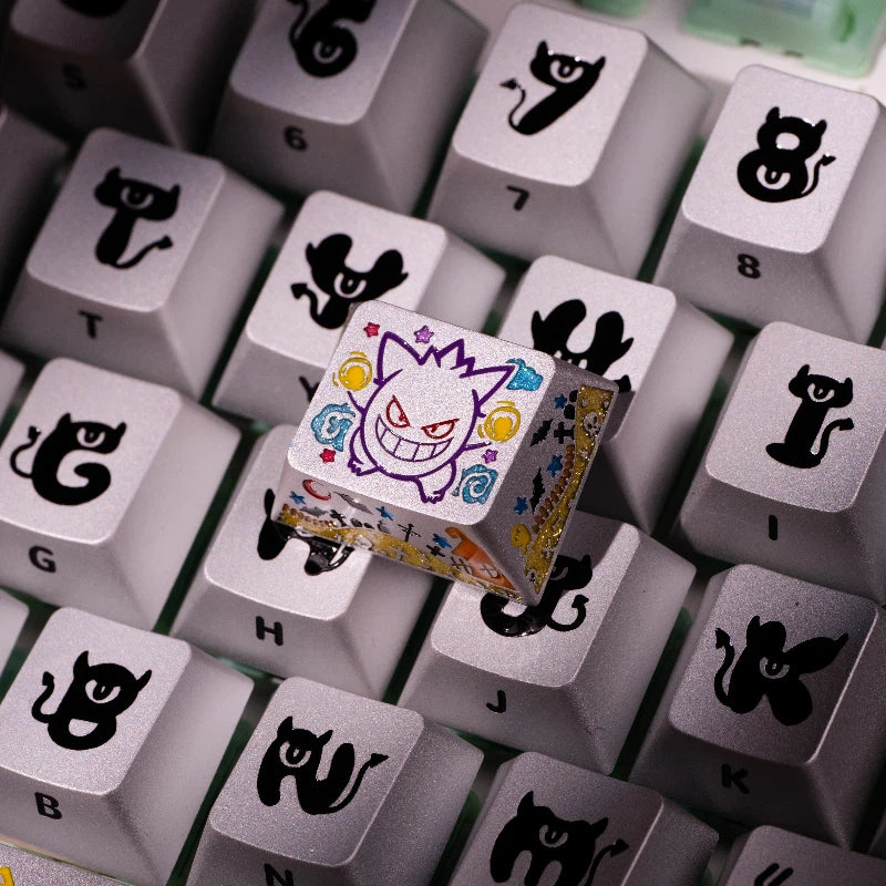 Gengar Enamel Keycap