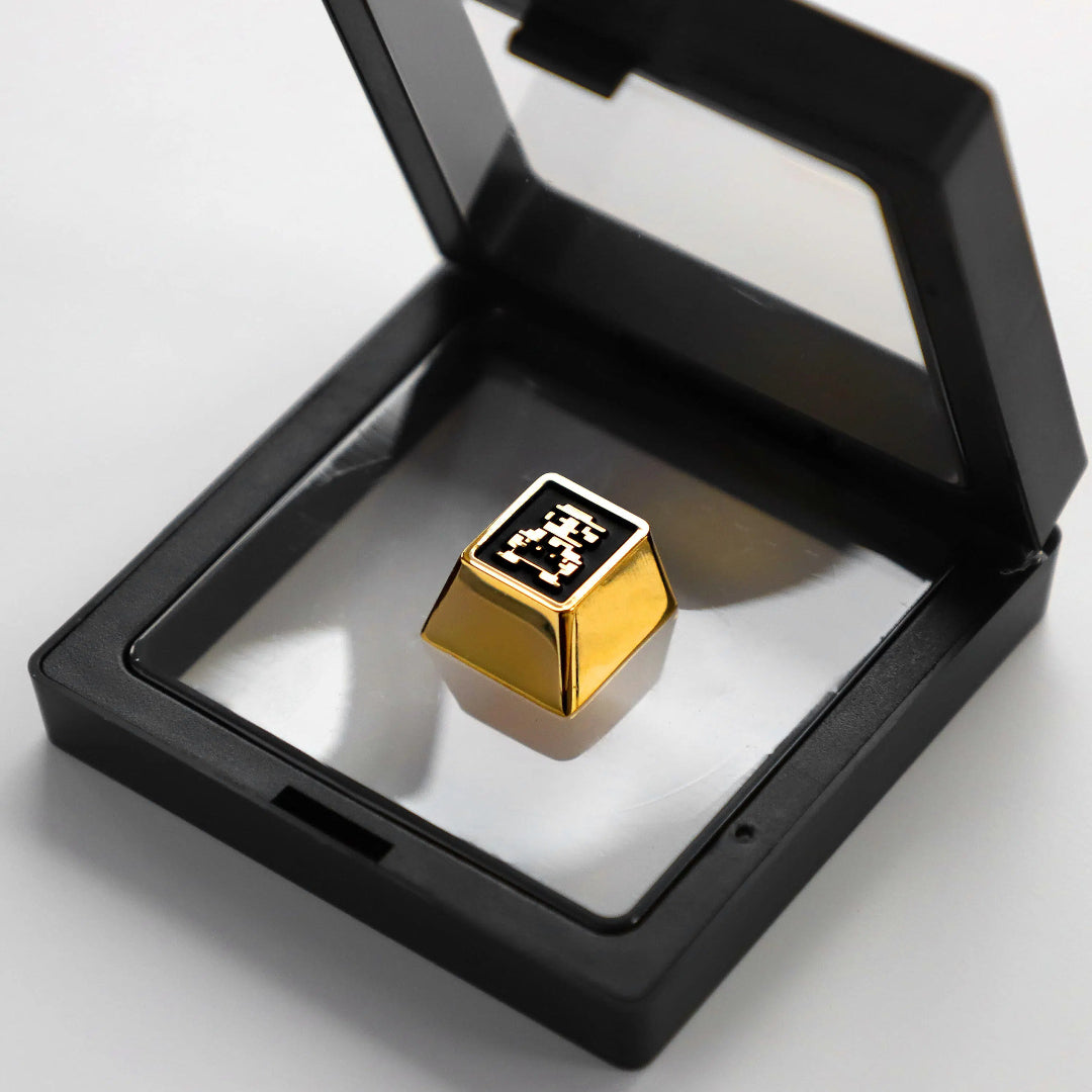 Mario Zinc Alloy Artisan Keycap