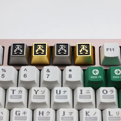 Mario Zinc Alloy Artisan Keycap