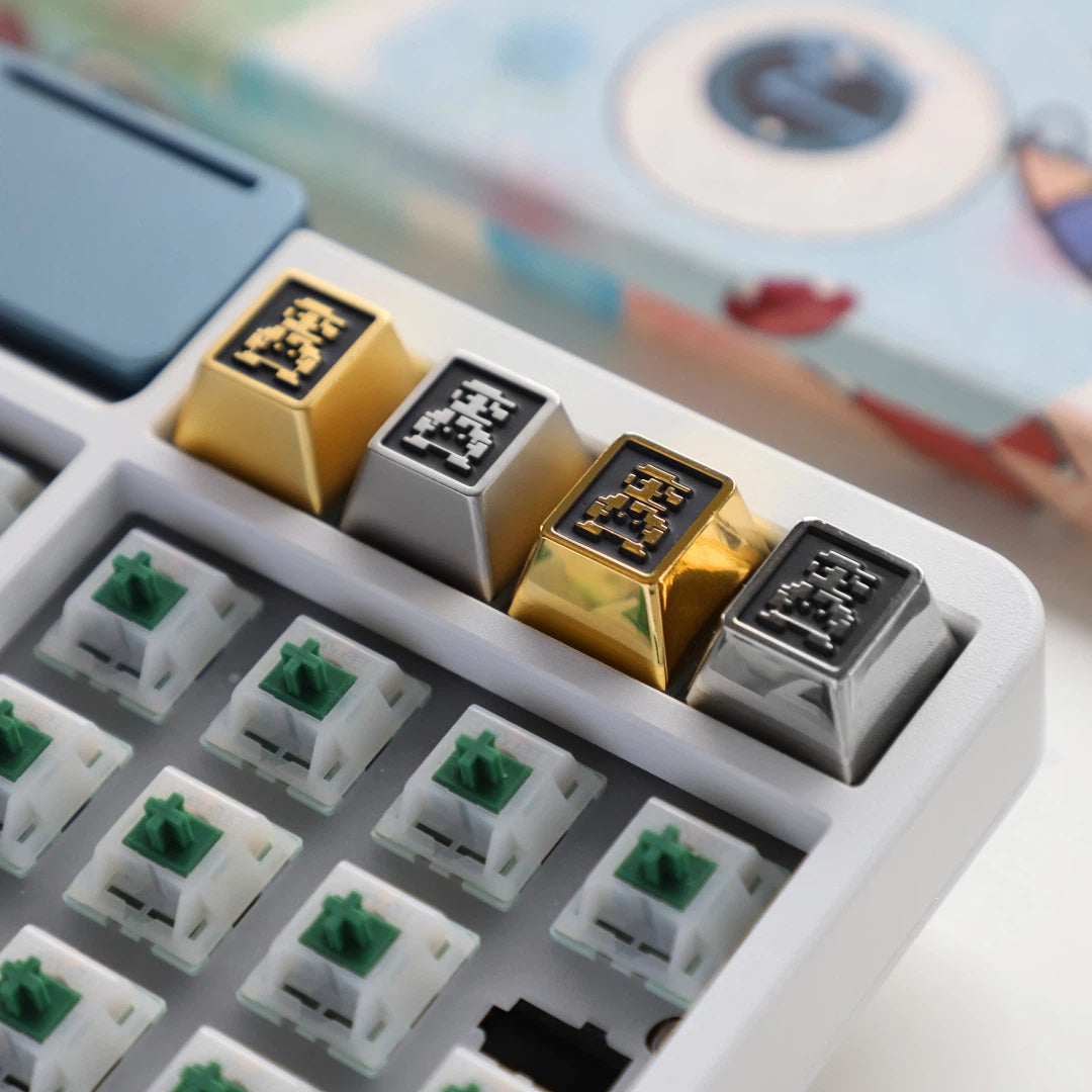 Mario Zinc Alloy Artisan Keycap