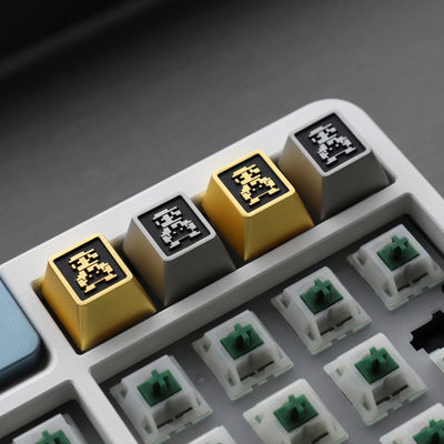 Mario Zinc Alloy Artisan Keycap