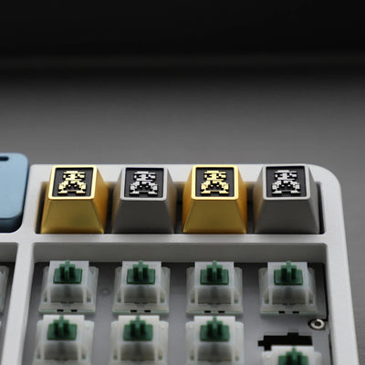 Mario Zinc Alloy Artisan Keycap