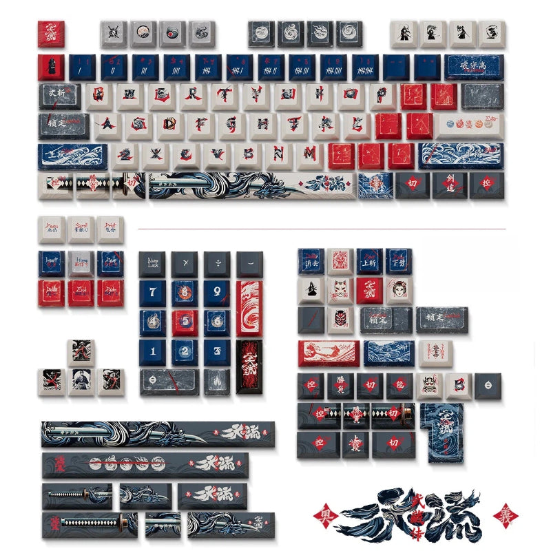 Niten Ichi-ryū Musashi Keycap Set